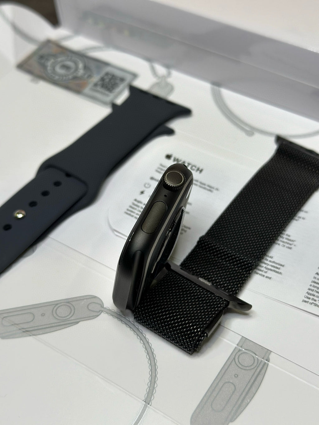 Apple Watch S10 Relógio Preto Fosco 46mm