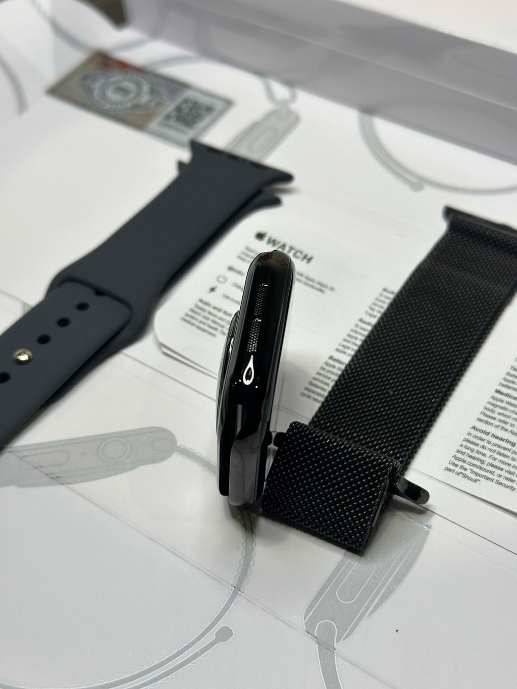 Apple Watch S10 Relógio Preto Brilhante 46mm