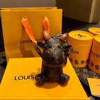 Louis Vuitton Monogram Calfskin LV Cow Pouch Bag Charm