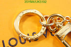 Louis Vuitton Key pendant LV