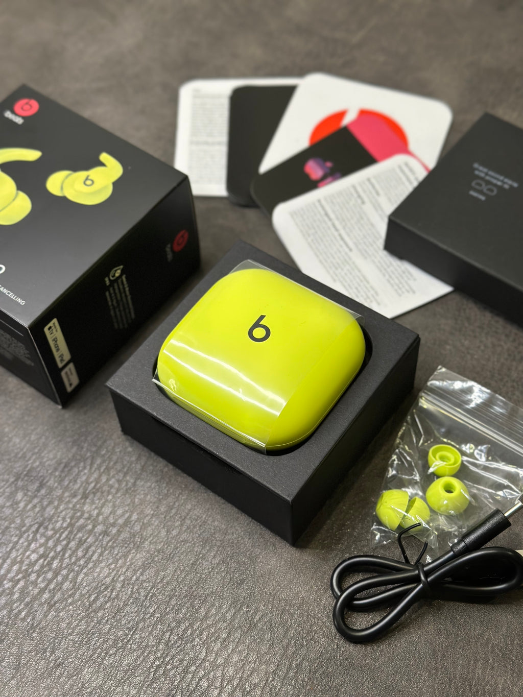 Beats Fit Pro Magic Sound com pop-up