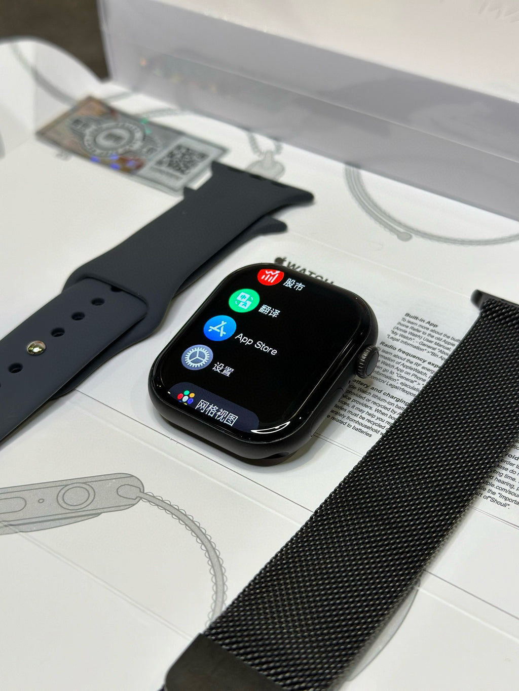 Apple Watch S10 Relógio Preto Fosco 46mm