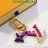Louis Vuitton Key pendant LV