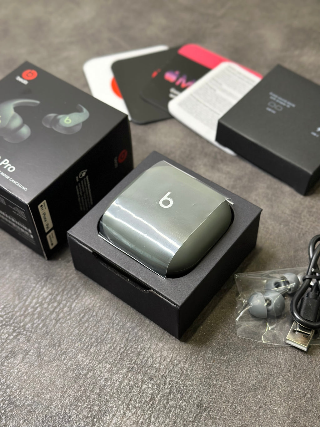 Beats Fit Pro Magic Sound com pop-up