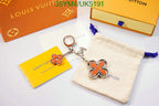 Louis Vuitton Key pendant LV