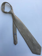 GRAVATA ARMANI DE SEDA COM PADRÃO MICRO-DOT JACQUARD