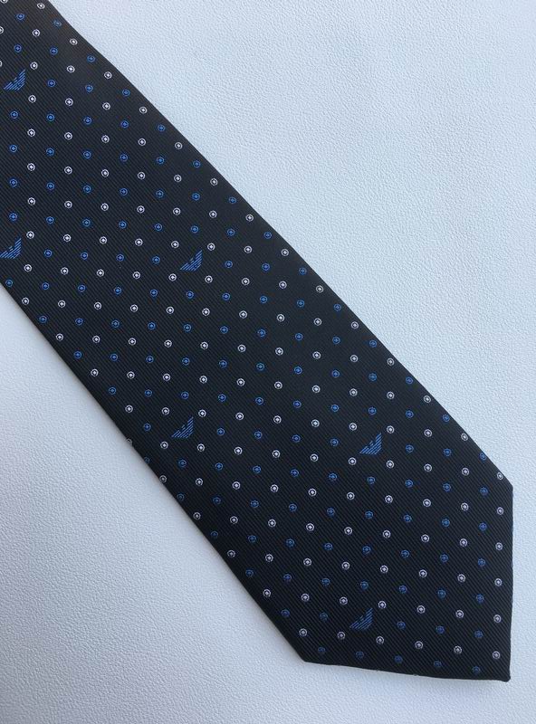 GRAVATA ARMANI DE SEDA COM PADRÃO MICRO-DOT JACQUARD