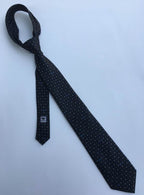 GRAVATA ARMANI DE SEDA COM PADRÃO MICRO-DOT JACQUARD