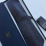 GRAVATA ARMANI DE SEDA COM PADRÃO MICRO-DOT JACQUARD