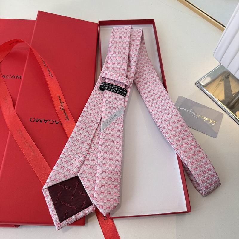 GRAVATA FERRAGAMO SALVATORE GANCINI INTERLOCKING