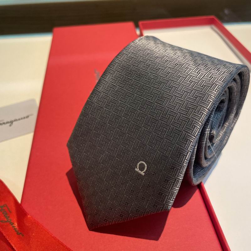 GRAVATA FERRAGAMO JACQUARD GANCINI