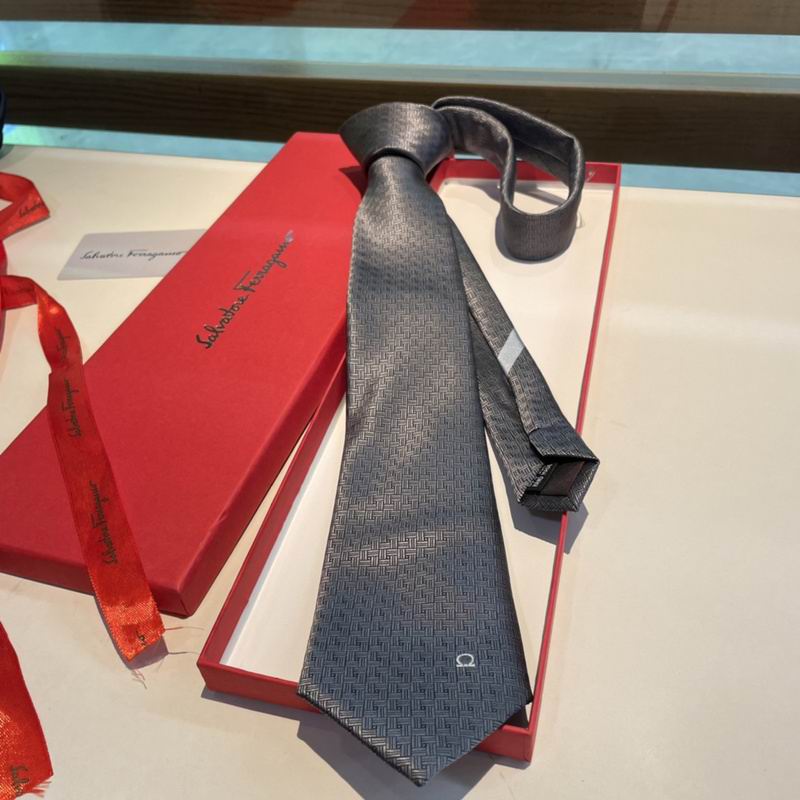 GRAVATA FERRAGAMO JACQUARD GANCINI