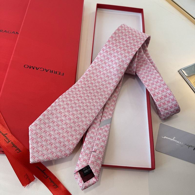 GRAVATA FERRAGAMO SALVATORE GANCINI INTERLOCKING