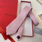 GRAVATA FERRAGAMO SALVATORE GANCINI INTERLOCKING