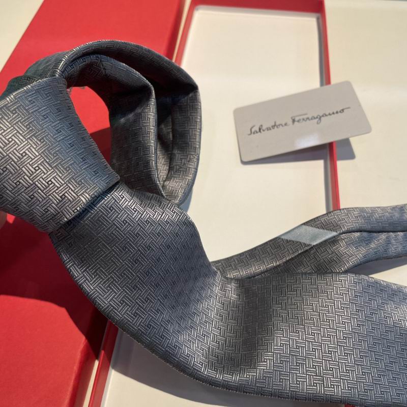 GRAVATA FERRAGAMO JACQUARD GANCINI