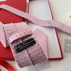 GRAVATA FERRAGAMO SALVATORE GANCINI INTERLOCKING