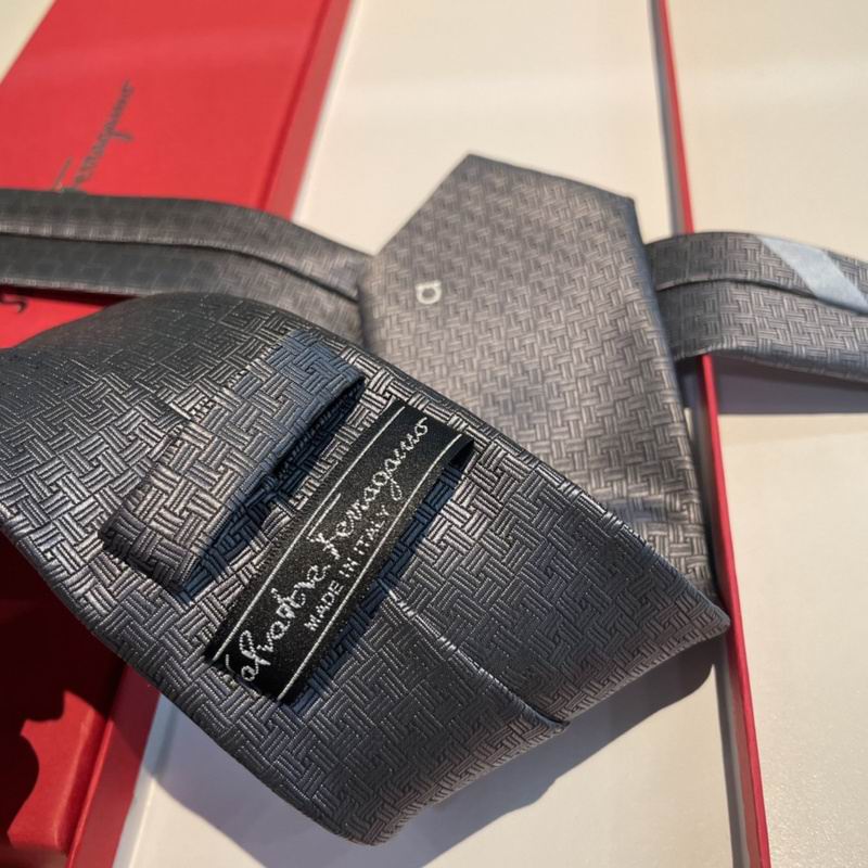GRAVATA FERRAGAMO JACQUARD GANCINI