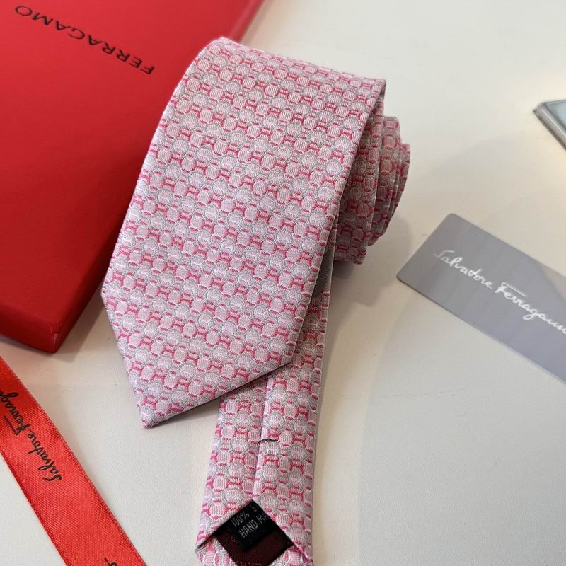 GRAVATA FERRAGAMO SALVATORE GANCINI INTERLOCKING