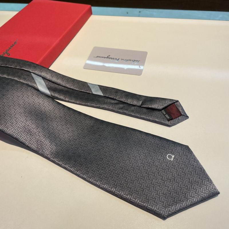 GRAVATA FERRAGAMO JACQUARD GANCINI