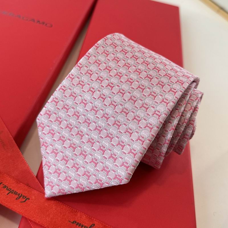 GRAVATA FERRAGAMO SALVATORE GANCINI INTERLOCKING
