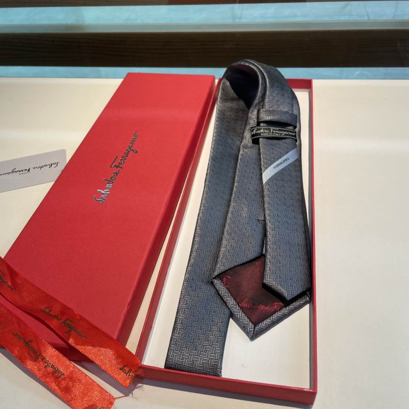 GRAVATA FERRAGAMO JACQUARD GANCINI