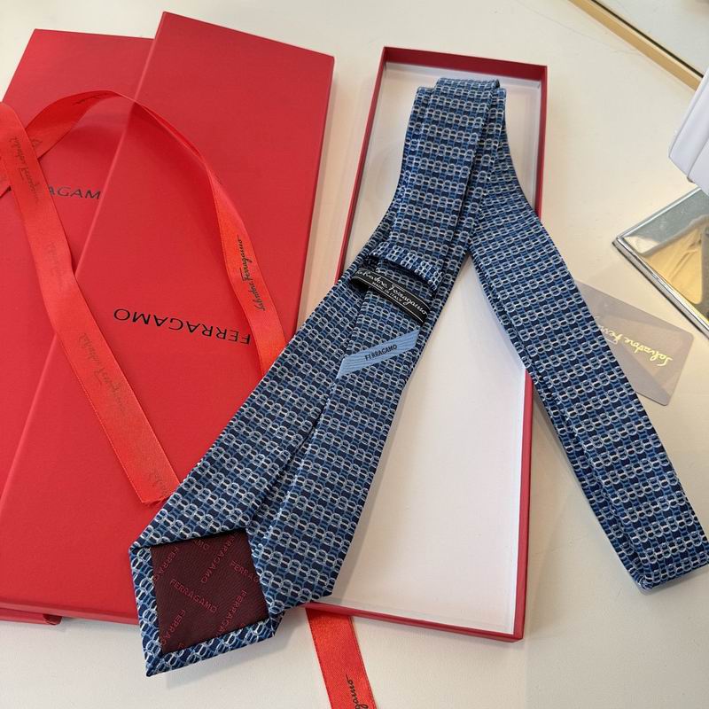 GRAVATA FERRAGAMO SALVATORE GANCINI INTERLOCKING