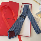 GRAVATA FERRAGAMO SALVATORE GANCINI INTERLOCKING