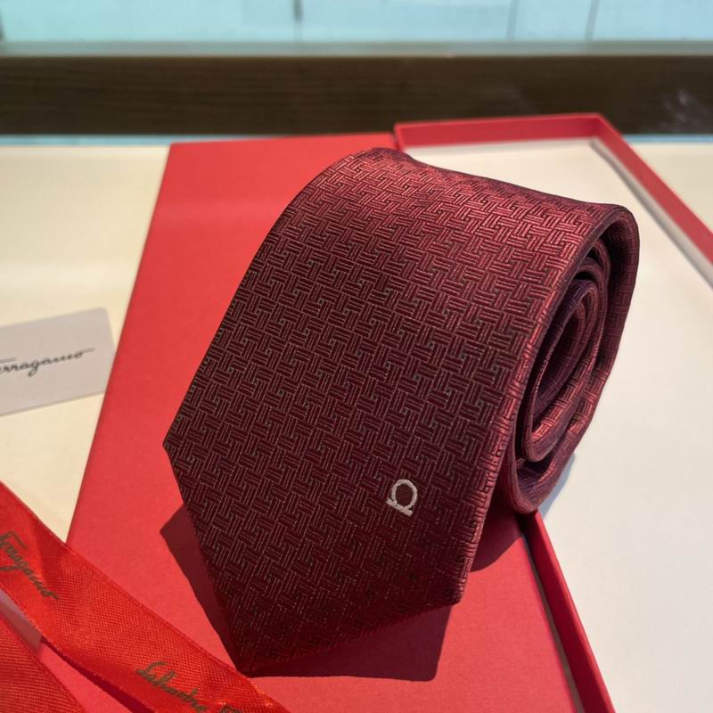 GRAVATA FERRAGAMO JACQUARD GANCINI