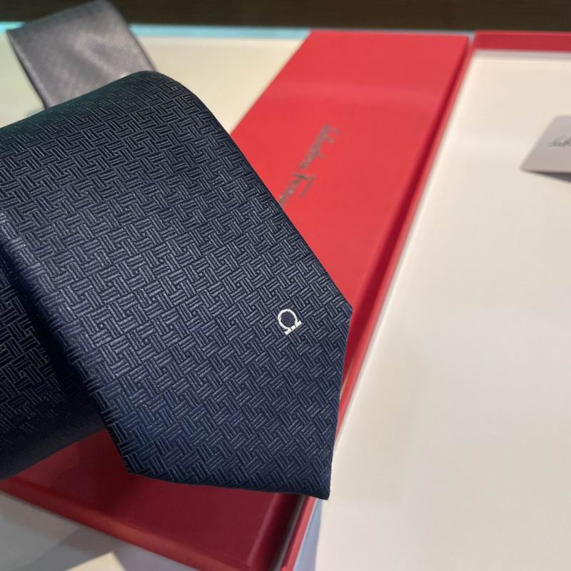 GRAVATA FERRAGAMO JACQUARD GANCINI