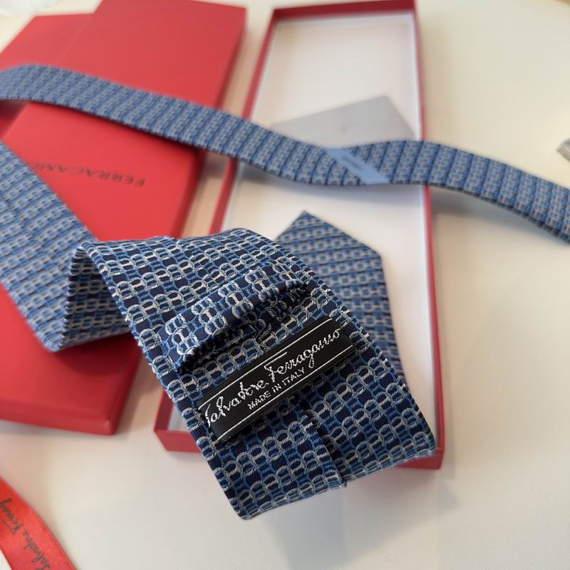 GRAVATA FERRAGAMO SALVATORE GANCINI INTERLOCKING