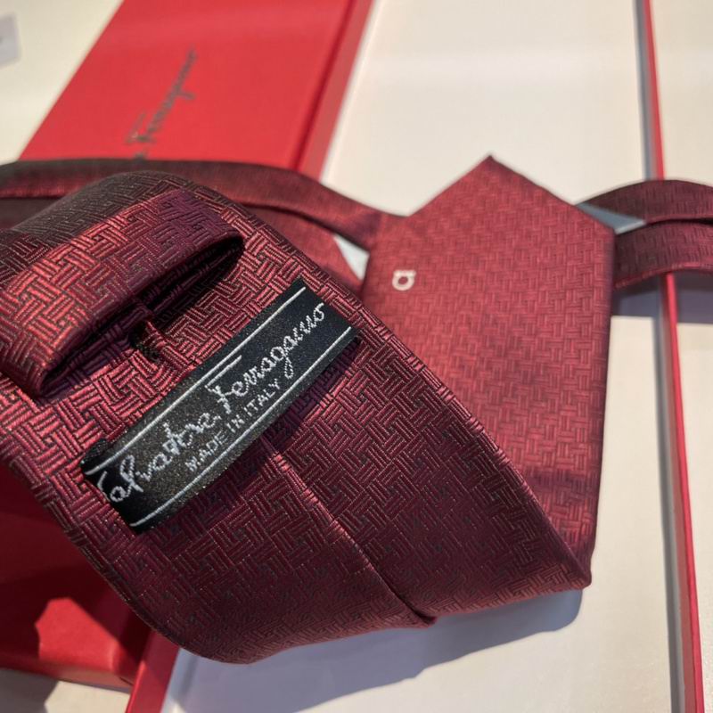 GRAVATA FERRAGAMO JACQUARD GANCINI