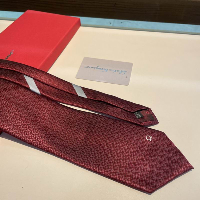 GRAVATA FERRAGAMO JACQUARD GANCINI