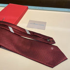 GRAVATA FERRAGAMO JACQUARD GANCINI