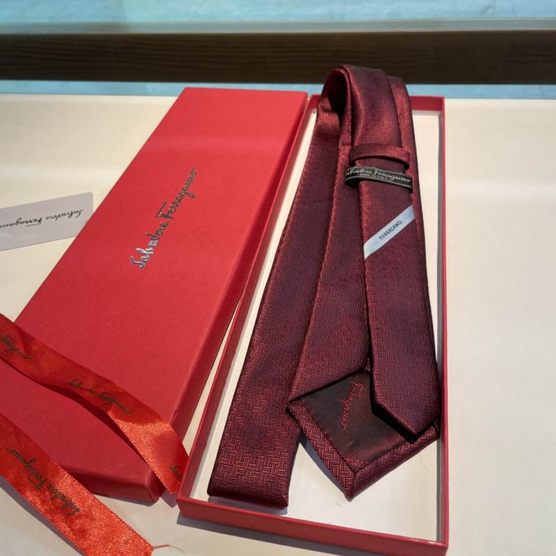 GRAVATA FERRAGAMO JACQUARD GANCINI