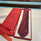 GRAVATA FERRAGAMO JACQUARD GANCINI
