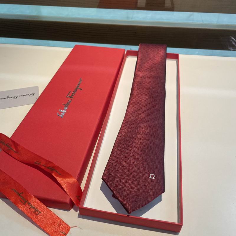 GRAVATA FERRAGAMO JACQUARD GANCINI