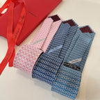 GRAVATA FERRAGAMO SALVATORE GANCINI INTERLOCKING
