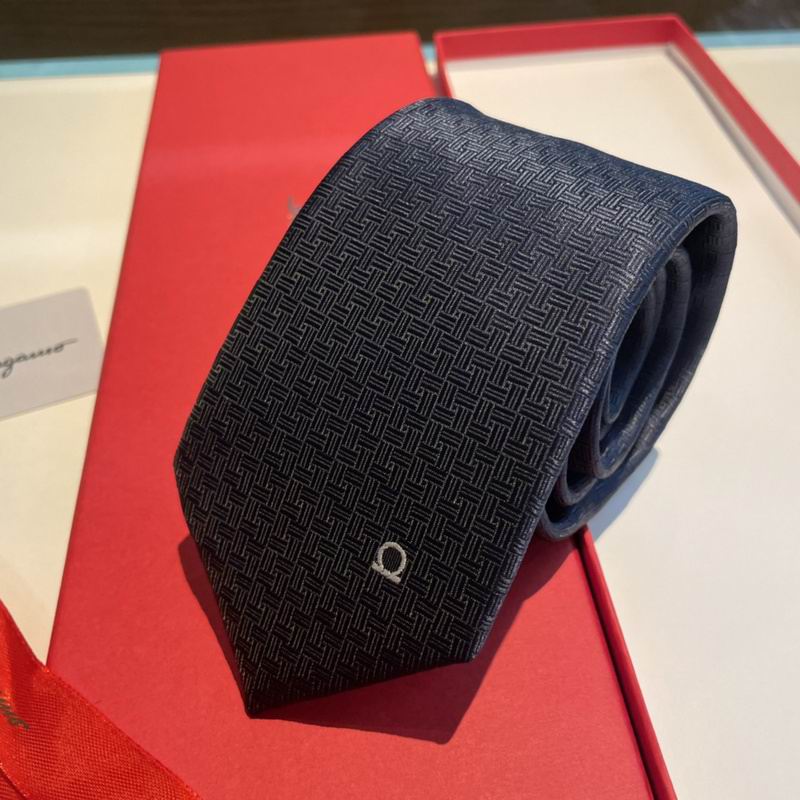 GRAVATA FERRAGAMO JACQUARD GANCINI