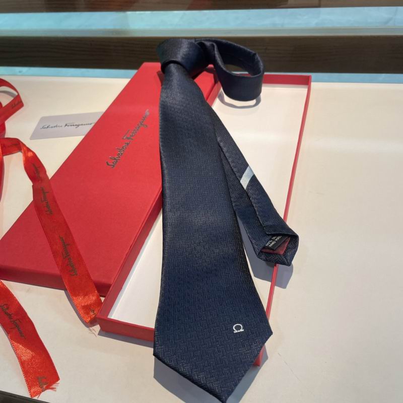 GRAVATA FERRAGAMO JACQUARD GANCINI