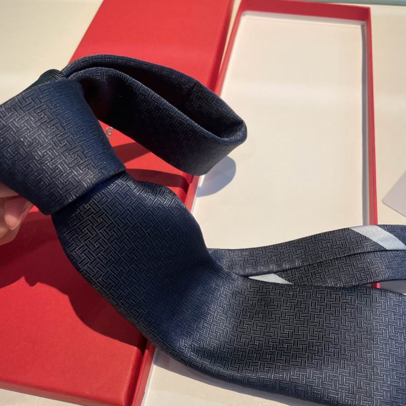 GRAVATA FERRAGAMO JACQUARD GANCINI