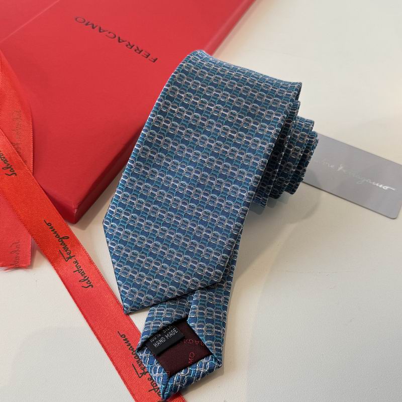 GRAVATA FERRAGAMO SALVATORE GANCINI INTERLOCKING