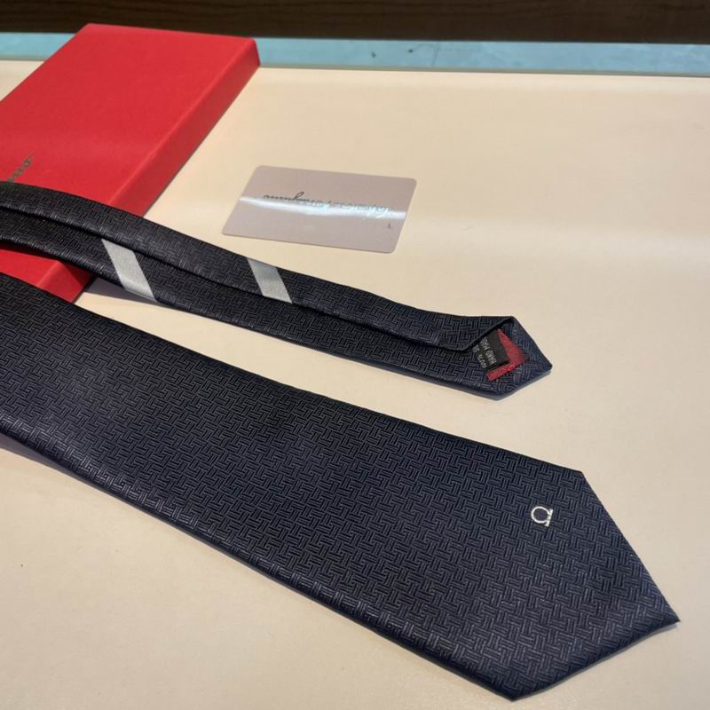 GRAVATA FERRAGAMO JACQUARD GANCINI