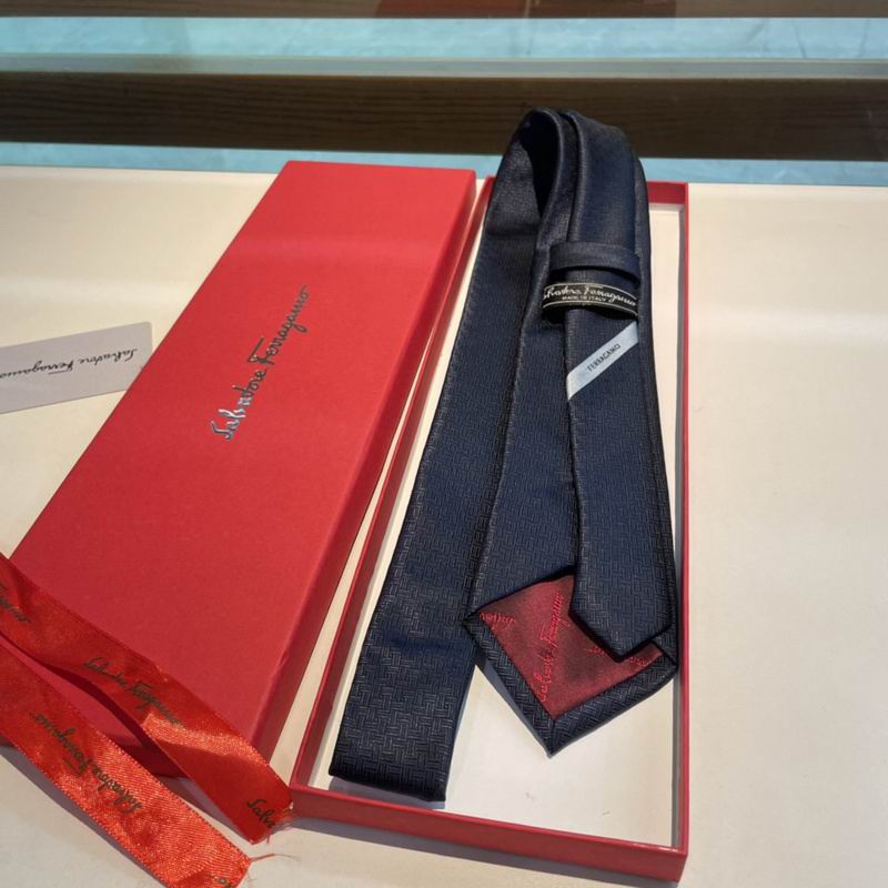 GRAVATA FERRAGAMO JACQUARD GANCINI