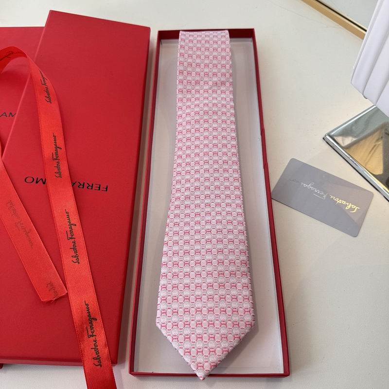 GRAVATA FERRAGAMO SALVATORE GANCINI INTERLOCKING