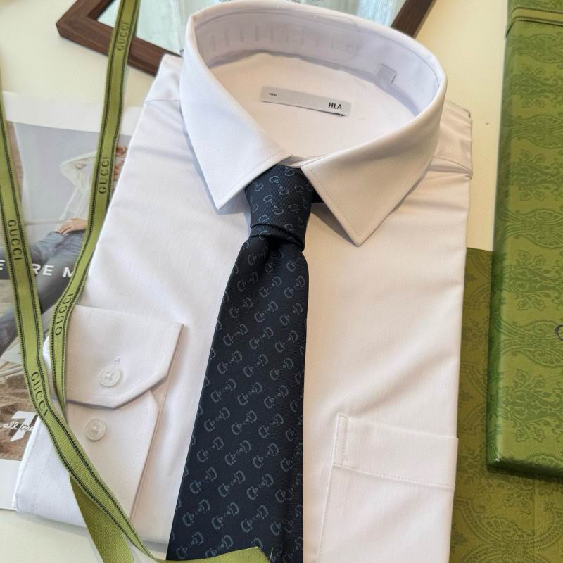GRAVATA GUCCI HORSEBIT DE JACQUARD DE SEDA