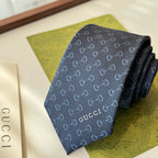 GRAVATA GUCCI HORSEBIT DE JACQUARD DE SEDA