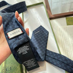 GRAVATA GUCCI HORSEBIT DE JACQUARD DE SEDA