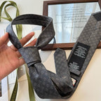 GRAVATA GUCCI HORSEBIT DE JACQUARD DE SEDA