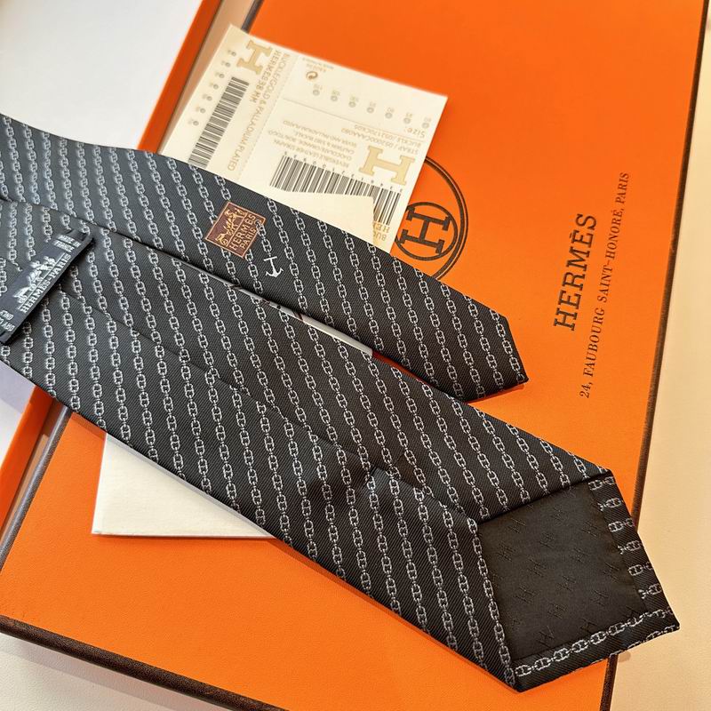 GRAVATA HERMES CHAÎNE D'ANCRE