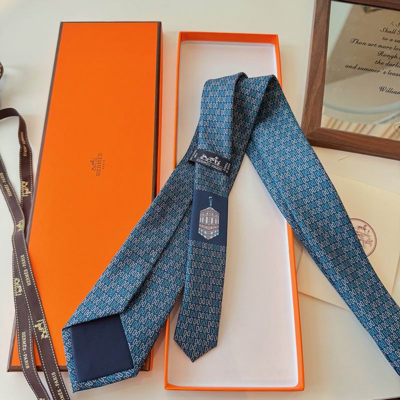 GRAVATAS HERMES  DE SEDA  PADRÃO "H"